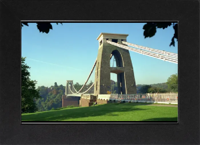 Impresión enmarcada : Ponte de Clifton de Suspensión