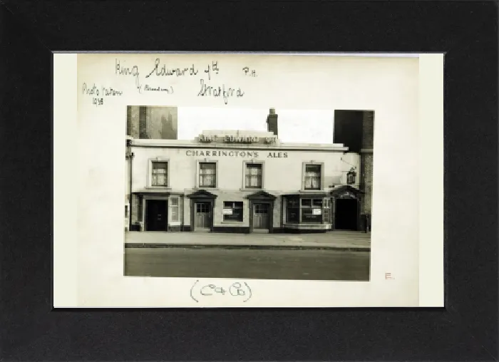 Impresión enmarcada : Fotografía del rey Eduardo VII PH, Stratford, Londres