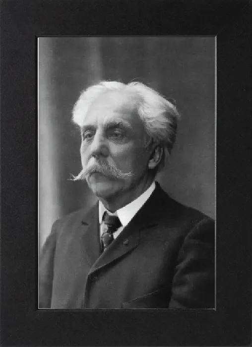 Impresión enmarcada : Gabriel Fauré (1845-1924), compositor francés, organista, pianista y profesor. Artista: Silvestre. Impresión enmarcada : Gabriel Fauré (1845-1924), compositor francés, organista, pianista y profesor. Artista: Silvestre.