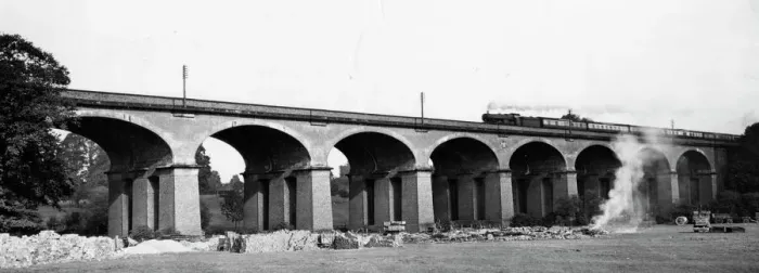 Impresión enmarcada : Puente de Wharncliffe, 1920s