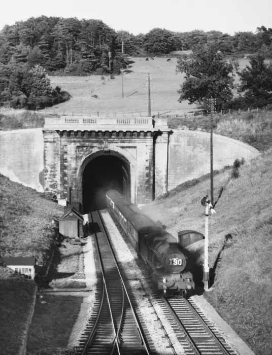 Impresión enmarcada : Túnel de Caja, Wiltshire