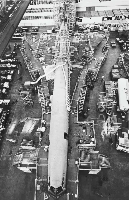 Impresión enmarcada : Constructores Concorde