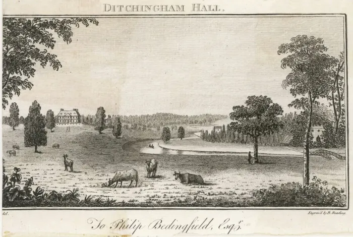 Impresión enmarcada : Halla de Ditchingham