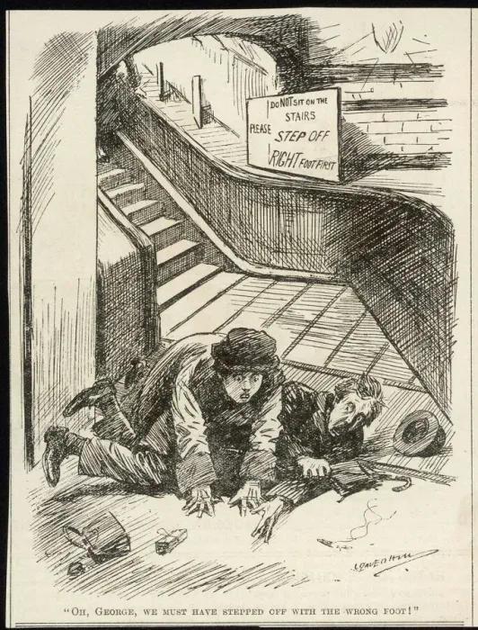 Impresión enmarcada : Pruebas de escalera