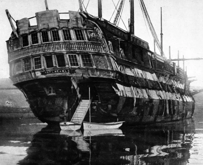 Impresión enmarcada : HMS Implacable, 1920 Impresión enmarcada : HMS Implacable, 1920
