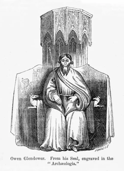 Impresión enmarcada : Owain Glyndŵr Impresión enmarcada : Owain Glyndŵr