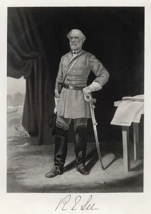 Impresión enmarcada : Robert E Lee / Thomas Nast Impresión enmarcada : Robert E Lee / Thomas Nast