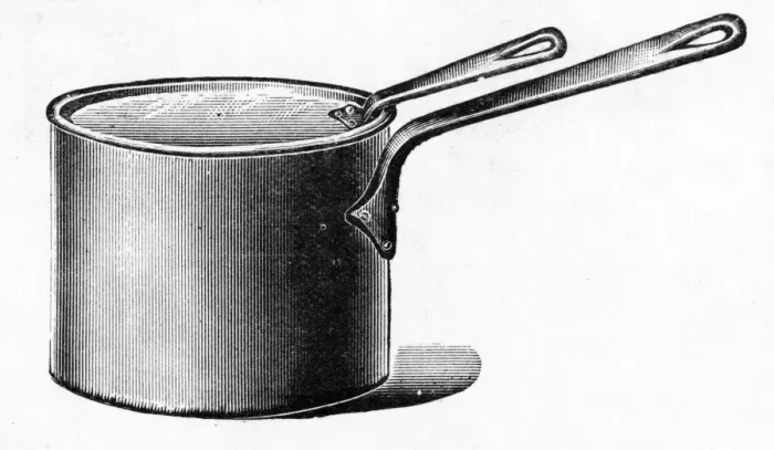 Impresión enmarcada : Olla C19. Fecha: finales del siglo XIX Impresión enmarcada : Olla C19. Fecha: finales del siglo XIX