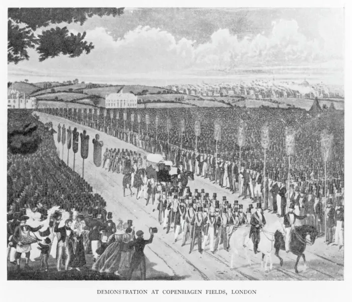 Impresión enmarcada : Demonstración de Tolpuddle Impresión enmarcada : Demonstración de Tolpuddle