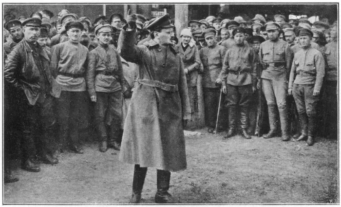 Impresión enmarcada : Lev Trotsky en 1920