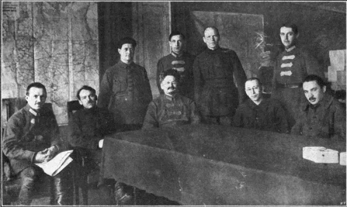 Impresión enmarcada : El Trotsky en el Poder
