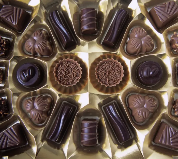 Impresión enmarcada : Chocolates variados