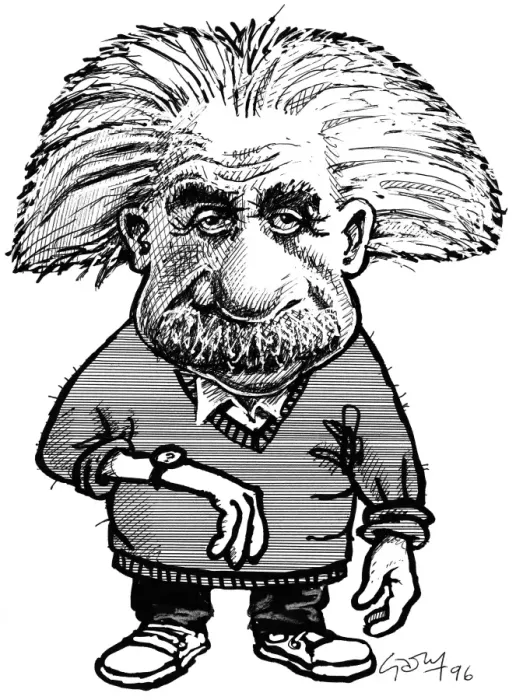 Impresión enmarcada : Alberto Einstein Impresión enmarcada : Alberto Einstein