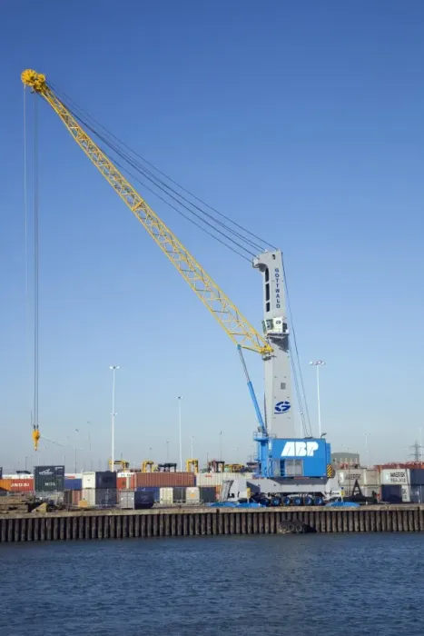 Impresión enmarcada : Cran de muelle marítimo Impresión enmarcada : Cran de muelle marítimo