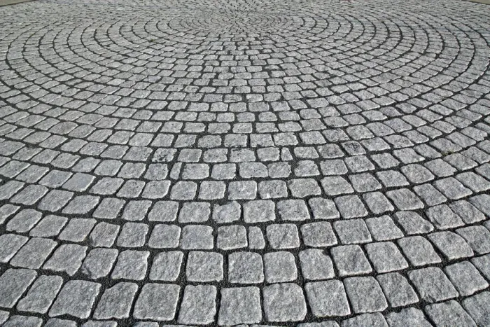 Impresión enmarcada : Pavimento de granito Impresión enmarcada : Pavimento de granito
