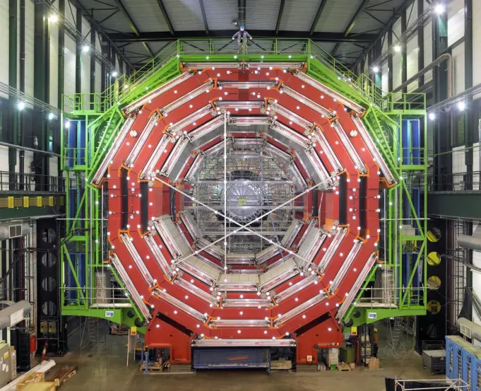 Impresión enmarcada : Detector de CMS, CERN