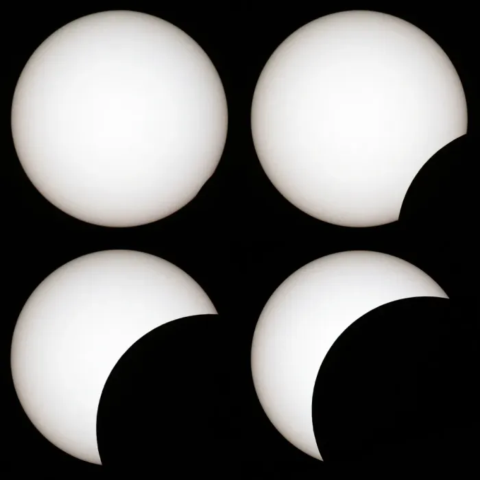 Impresión enmarcada : Eclipsio solar