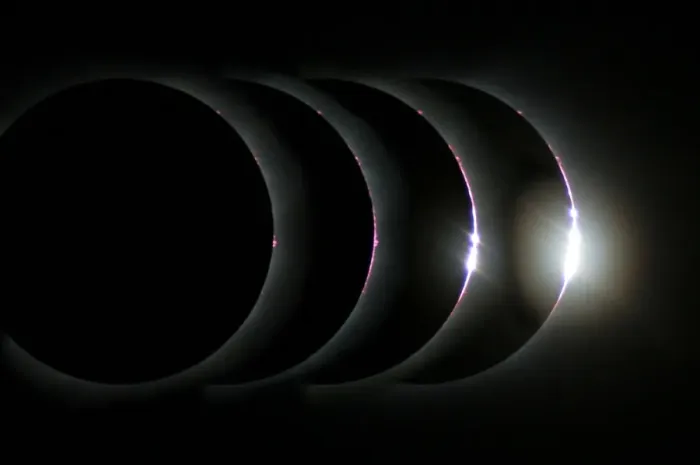 Impresión enmarcada : Eclipsio total de sol