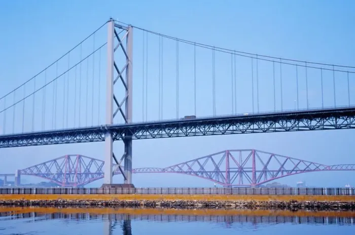 Impresión enmarcada : Puentes del Estrecho de Forth