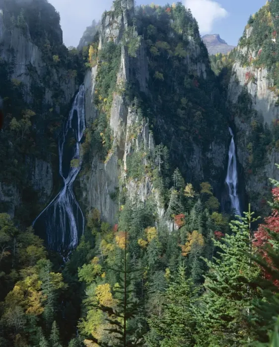 Impresión enmarcada : Cascada de Ginga sin Agua Impresión enmarcada : Cascada de Ginga sin Agua