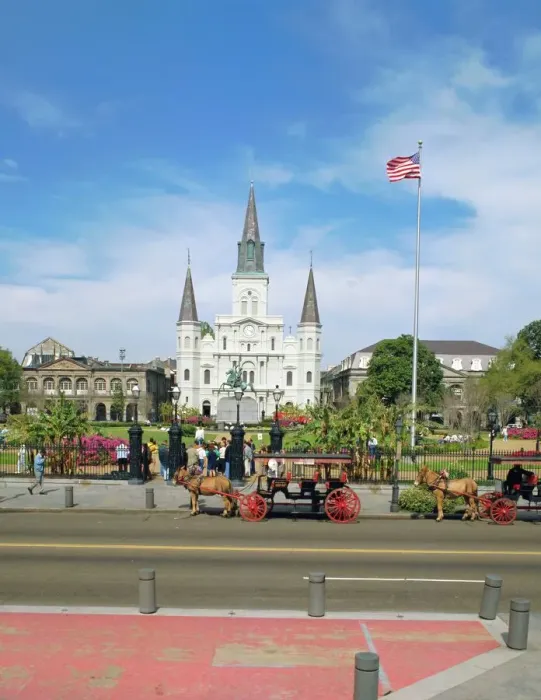 Impresión enmarcada : Plaza de Jackson