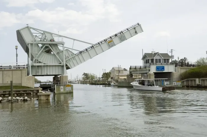 Impresión enmarcada : Puente de Knapp's Naranja