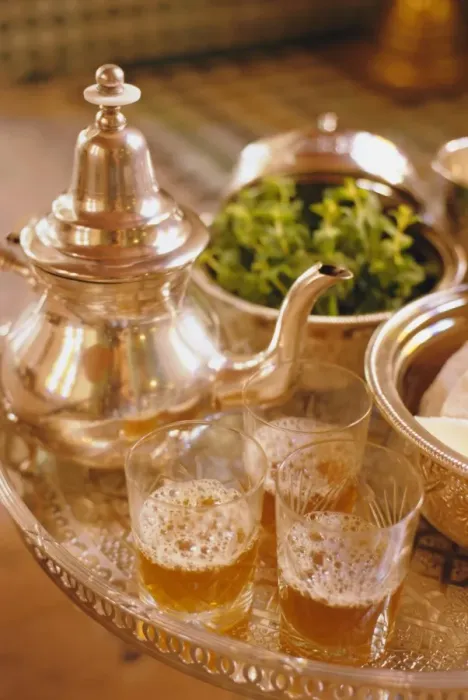 Impresión enmarcada : Té de menta, Marruecos Impresión enmarcada : Té de menta, Marruecos