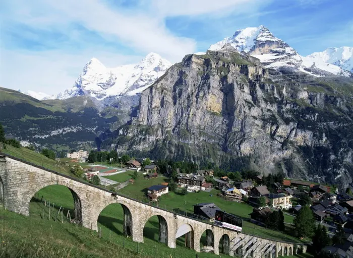 Impresión enmarcada : Mürren, Eiger