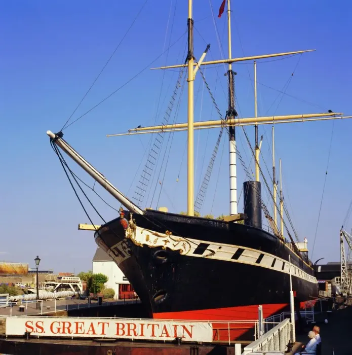 Impresión enmarcada : Historico SS Gran Bretaña