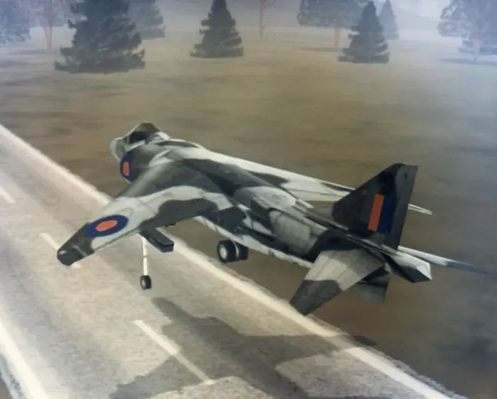 Impresión enmarcada : Simulador RAF Impresión enmarcada : Simulador RAF