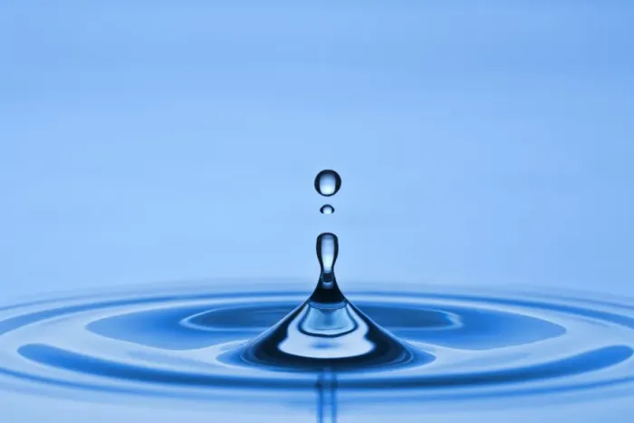 Impresión enmarcada : Gotas de agua Impresión enmarcada : Gotas de agua