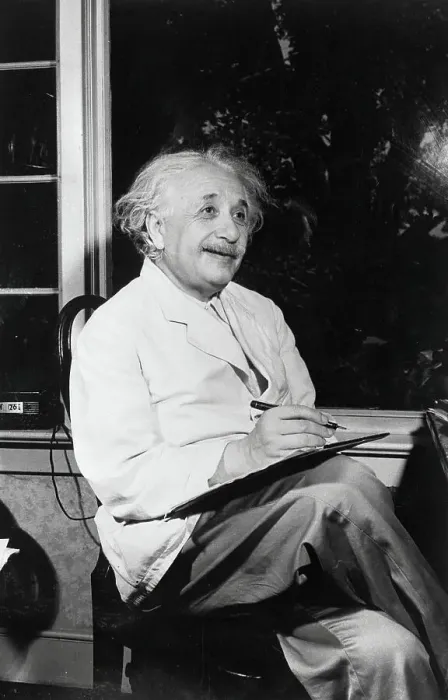 Impresión enmarcada : Físico Albert Einstein