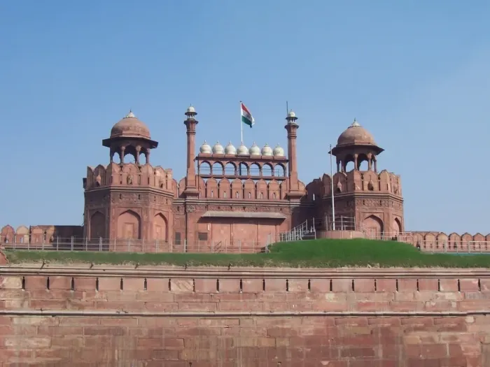 Impresión enmarcada : Lal Quila. El Fuerte Rojo en Nueva Delhi