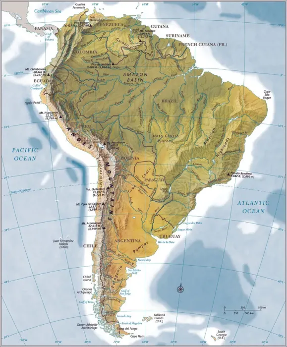 Impresión enmarcada : Mapas de Referencia