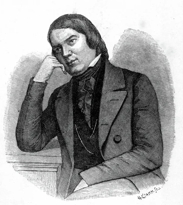 Impresión enmarcada : Robert Schumann