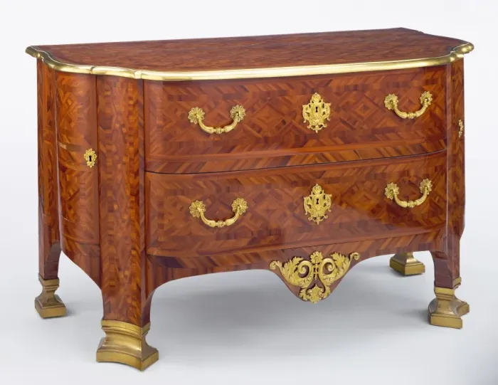 Impresión enmarcada : Commode; Desconocido; París, Francia, Europa; alrededor de 1710 - 1715; Impresión enmarcada : Commode; Desconocido; París, Francia, Europa; alrededor de 1710 - 1715;
