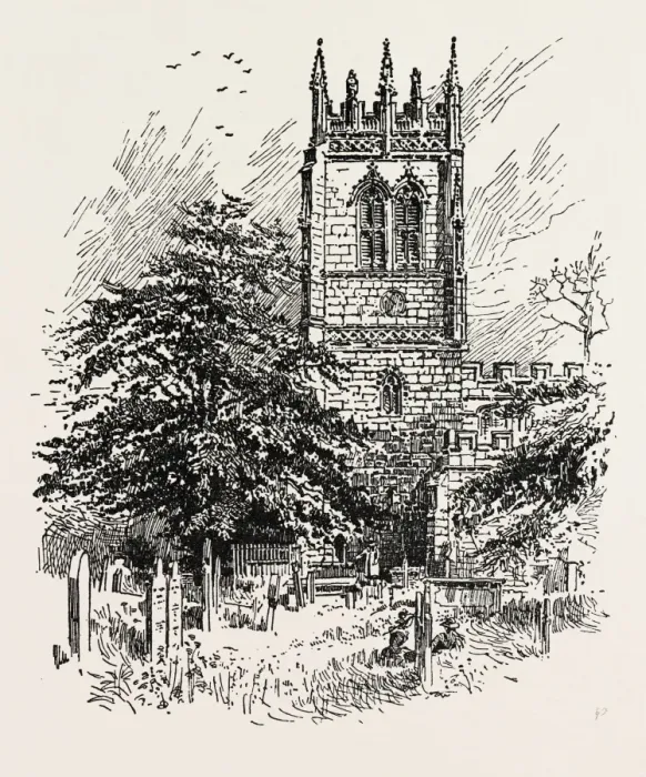 Impresión enmarcada : Gresford: la Torre.