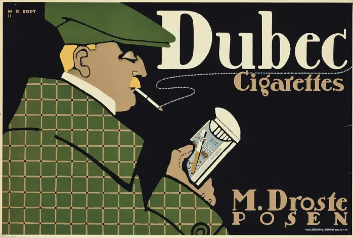 Impresión enmarcada : Dubec Cigarettes, c1910