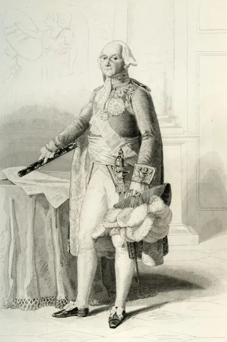 Impresión enmarcada : 'François Christophe de Kellermann, 1804, (1839). Creador: Desjardins'.