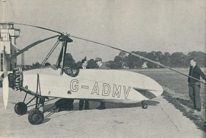 Impresión enmarcada : El Hafner Gyroplane, c1935 (c1937).