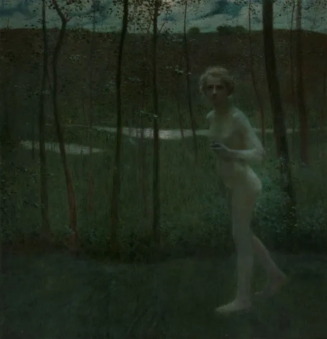 Impresión enmarcada : Psique, 1901.