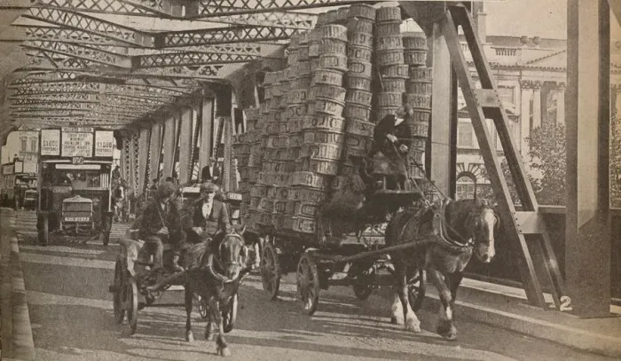 Impresión enmarcada : El Puente Temporal, c1925, (1935). Impresión enmarcada : El Puente Temporal, c1925, (1935).