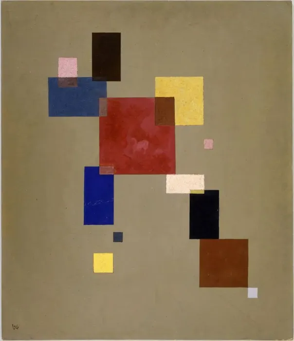 Impresión enmarcada : Trece rectángulos, 1930.