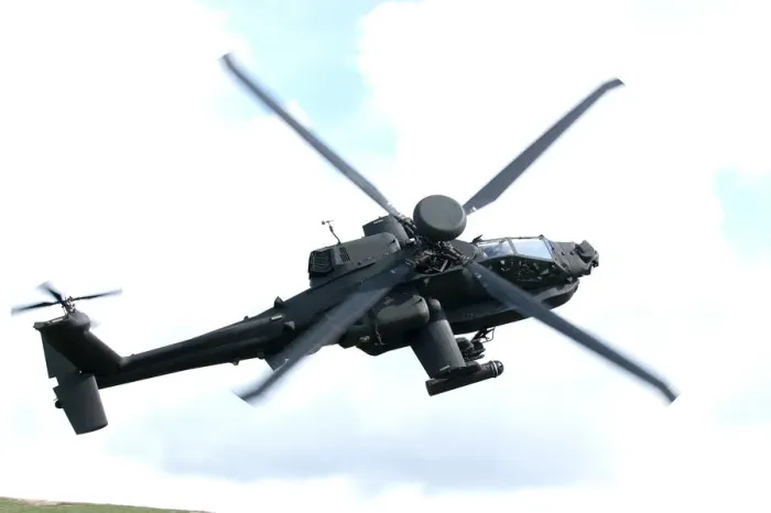 Impresión enmarcada : Helicóptero Apache. Impresión enmarcada : Helicóptero Apache.