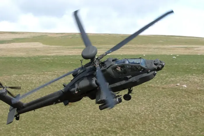 Impresión enmarcada : Helicóptero Apache Impresión enmarcada : Helicóptero Apache