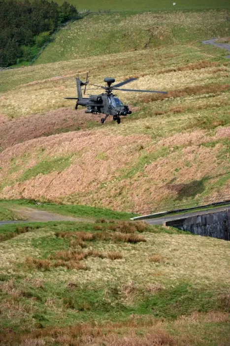 Impresión enmarcada : Helicóptero Apache