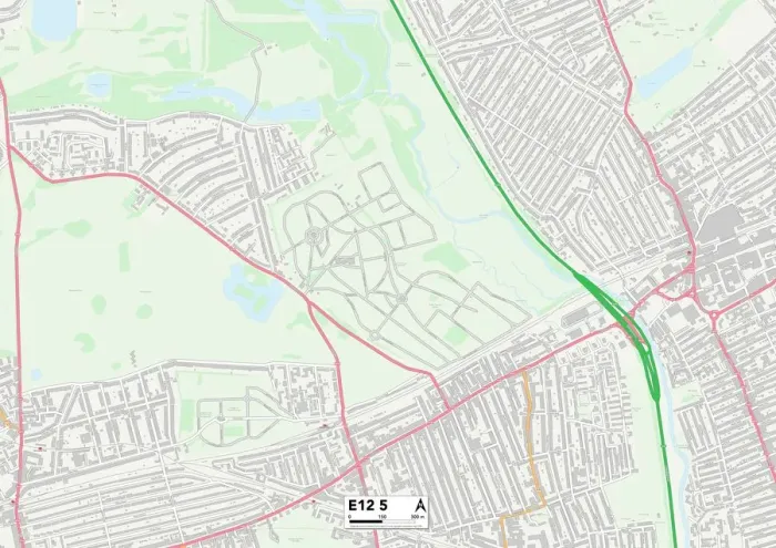 Impresión enmarcada : Newham E12 5 Map Impresión enmarcada : Newham E12 5 Map