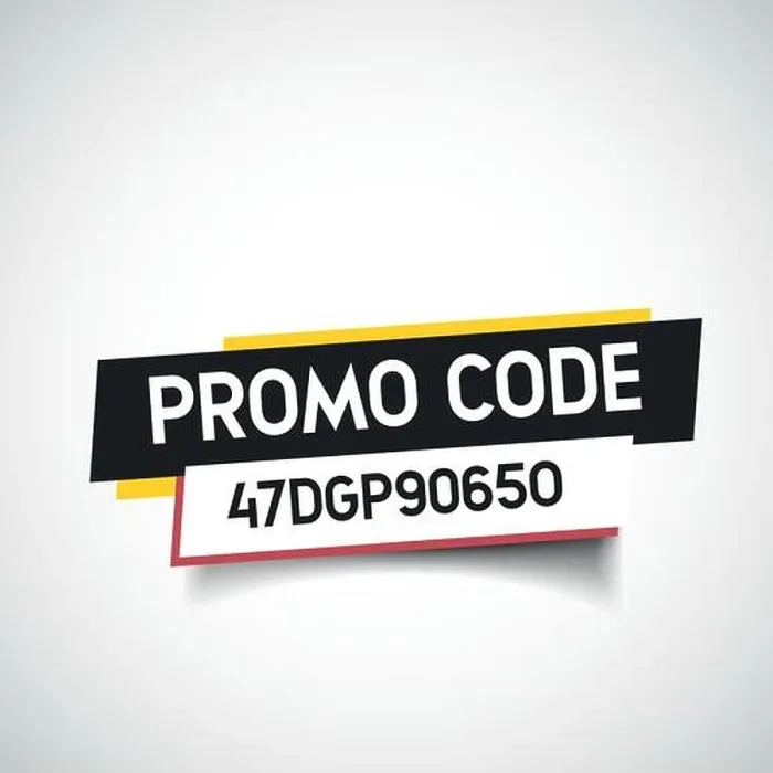 Impresión enmarcada : Código de promoción, código de cupón. Conjunto de diseño ilustrado vectorial plano eps 10. Impresión enmarcada : Código de promoción, código de cupón. Conjunto de diseño ilustrado vectorial plano eps 10.