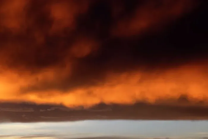 Impresión enmarcada : Nubes dramáticas.