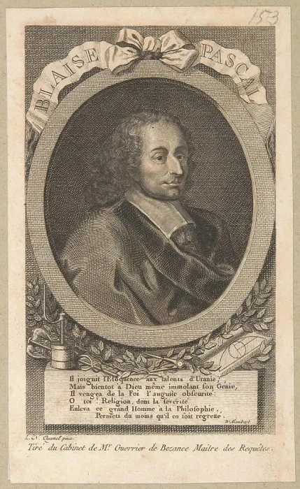 Impresión enmarcada : Błażej Pascal (propietario de Blaise Pascal)